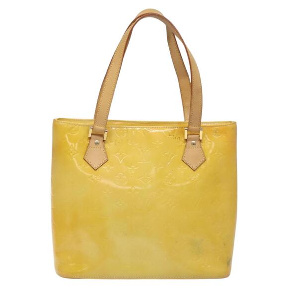 LOUIS VUITTON Monogram Vernis Houston Hand Bag Gris M91053 - Picture 13 of 16